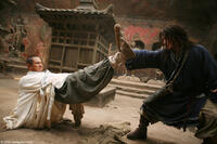 Silent Monk (Jet Li) and Lu Yan (Jackie Chan) in "The Forbidden Kingdom."