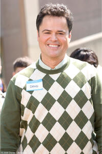 Donny Osmond in "College Road Trip."