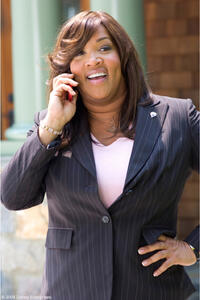 Kym Whitley in "College Road Trip."