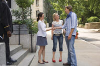 Tina Fey, Amy Poehler and Dax Shepard in "Baby Mama."