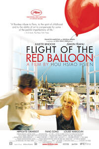 Poster art for "Flight of the Red Balloon."