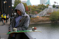Gabe Nevins as Alex in "Paranoid Park."