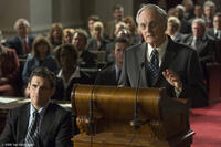 Matt Dillon as Patton Dubois and Alan Alda as Albert Burnside in "Nothing but the Truth."