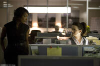 Angela Bassett as Bonnie and Kate Beckinsale as Rachel Armstrong in "Nothing but the Truth."