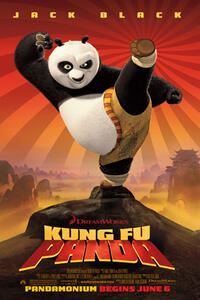 Poster art for "Kung Fu Panda."