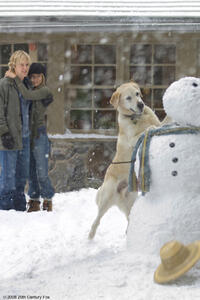 Owen Wilson as John and Jennifer Aniston as Jenny in "Marley & Me."