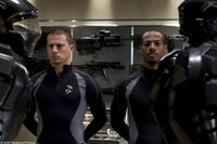 Channing Tatum as Duke and Marlon Wayans as Ripcord in "G.I. Joe: The Rise of Cobra."