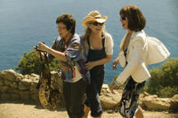 Donna and The Dynamos--Rosie Rice (JULIE WALTERS), Donna Sheridan (MERYL STREEP) and Tanya Chesham-Leigh (CHRISTINE BARANSKI)--reunite in "Mamma Mia!"
