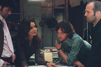 Saffron Burrows and Jason Statham in "The Bank Job."