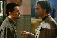 Leonardo DeCaprio as Roger Ferris and Mark Strong as Hani in "Body of Lies."