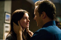 Anne Hathaway and Patrick Wilson in "Passengers."