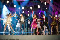Vanessa Hudgens, Zac Efrom, Ashley Tisdale and Jason Williams in "High School Musical 3: Senior Year."