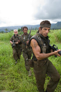 Jack Black, Robert Downey Jr. and Ben Stiller in "Tropic Thunder."
