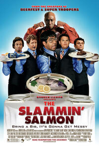 Poster art for "The Slammin' Salmon."