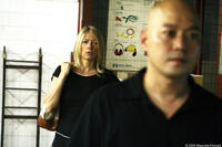 Kim Gordon in "Boarding Gate."