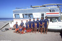 The Paskowitz family in "Surfwise."