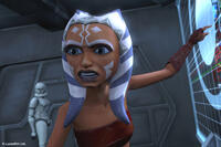 Padawan Ahsoka Tano challenges the Jedi Council's strategy in "Star Wars: The Clone Wars."