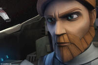 Jedi Knight and Clone Army General Obi-Wan Kenobi in "Star Wars: The Clone Wars."