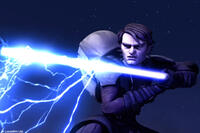Heroic Anakin Skywalker in "Star Wars: The Clone Wars."