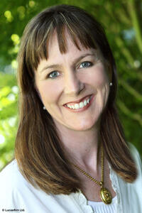 Producer Catherine Winder on the set of "Star Wars: The Clone Wars."