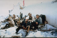 A 1972 photo of the survivors in "Stranded: I've Come From a Plane That Crashed on the Mountains."