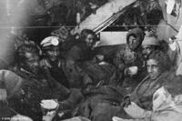 A 1972 photo of the survivors in "Stranded: I've Come From a Plane That Crashed on the Mountains."