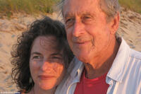 Filmmakers Cindy Kleine and Andre Gregory.