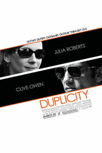 Poster art for "Duplicity."