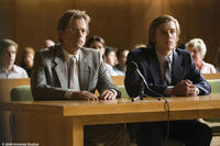 Greg Kinnear as Robert Kearns and Jake Abel as Dennis Kearns in "Flash of Genius."