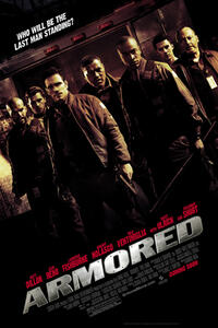 Poster art for "Armored."