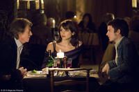 John Hurt as Arthur, Leonor Watling as Lorna and Elijah Wood as Martin in "The Oxford Murders."