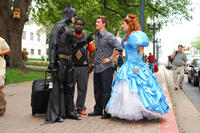 Enchanted Princess (Nicole Parker), Will (Matt Lanter) and Calvin (Gary 'G-Thang' Johnson) in "Disaster Movie."