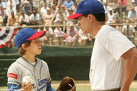 Jake T. Austin as Angel Macias and Clifton Collins Jr. as Cesar in "The Perfect Game."