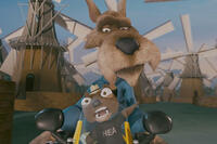 The Big Bad Wolf and Twitchy in "Hoodwinked Too! Hood vs. Evil.''