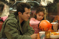 John Leguizamo as Frank Diaz and Samantha Rose as Christina Diaz in "Where God Left His Shoes."