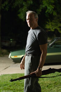 Clint Eastwood as Walt Kowalski in "Gran Torino."