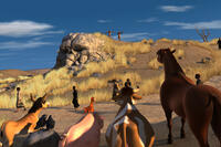 A scene from ``The Lion of Judah.''