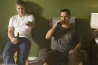 Matt Czuchry as Tucker Max and Jesse Bradford as Drew in "I Hope They Serve Beer in Hell."