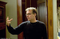 Director Chris Columbus on the set of "I Love You, Beth Cooper."