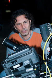 Director Patrick Tatopoulos on the set of "Underworld: Rise of the Lycans."
