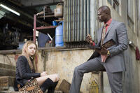 Dakota Fanning as Cassie and Djimon Hounsou as Carver in "Push."