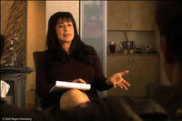 Roma Maffia as Dr. Christopher in "The Blue Tooth Virgin."