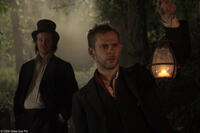 Larry Fessenden as Willie Grimes and Dominic Monaghan as Arthur Blake in "I Sell the Dead."
