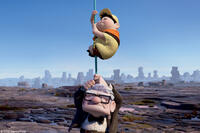 Russell and Carl Fredericksen in "Up."
