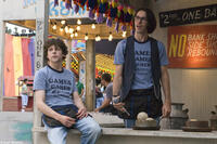 Jesse Eisenberg as James and Martin Starr as Joel in "Adventureland."
