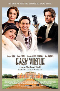 Poster art for "Easy Virtue."