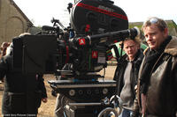 Director Stephan Elliott on the set of "Easy Virtue."