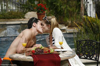 Tom Sandoval as Miles and Candace Moon as Heather in "Playing With Fire."