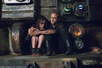 Antje Traue as Nadia and Ben Foster as Bower in "Pandorum."