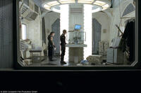 Cung Le as Manh and Ben Foster as Bower in "Pandorum."